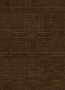 Coordonne Wallpaper Fretwork - Chocolate