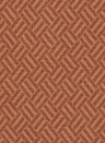 Coordonne Wallpaper Crosshatch - Redwood