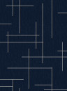 Coordonne Wallpaper Monoclinic - Ultramarine