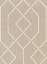 Coordonne Carta da parati Trellis - Stone