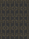 Coordonne Wallpaper Grid - Slate