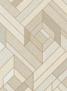 Coordonne Tapete Hexagonal - Cotton