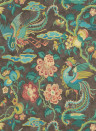 GP & J Baker Tapete Chifu - Charcoal/ Multi