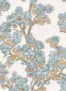 Coordonne Wallpaper Field Maple - Aqua