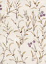 Coordonne Carta da parati Wild Blackthorn - Prune