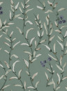 Coordonne Carta da parati Wild Blackthorn - Lagoon