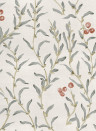Coordonne Carta da parati Wild Blackthorn - Vermillion