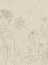 Eijffinger Wandbild Silhouette Flowers - 350701