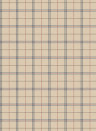 Mulberry Home Wallpaper Islay - Blue/ Red