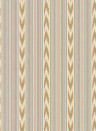 Mulberry Home Wallpaper Newport Stripe - Blue/ Sand