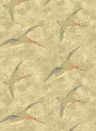 Mulberry Home Wallpaper Forest Ducks - Parchment