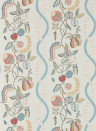Sanderson Wallpaper Kitchen Garden - Wedgwood & Gala