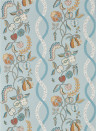 Sanderson Wallpaper Kitchen Garden - Mineral & Gooseberry