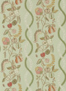 Sanderson Wallpaper Kitchen Garden - Olive/ Russet