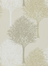 Harlequin Wallpaper Entice - Silver/ Putty/ Sketched