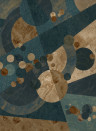 Coordonné Wandbild Starfield - Silver