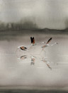 Coordonné Papier peint panoramique Doñana - Silver