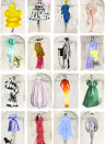 Cole & Son Carta da parati Couture Carousel with Windows - Bright Multi Pearl