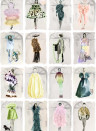 Cole & Son Carta da parati Couture Carousel with Windows - Pastel Pearl