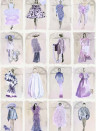 Cole & Son Carta da parati Couture Carousel with Windows - Lavender Pearl