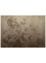 KEK Amsterdam Wandbild Gradient Flowers Uyterlinde - Beige 390 cm