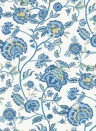 Clarke & Clarke Wallpaper Barmeri - Cobalt