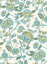 Clarke & Clarke Wallpaper Barmeri - Teal