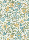 Clarke & Clarke Wallpaper Gamthi - Teal