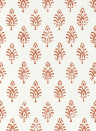 Clarke & Clarke Papier peint Nandana - Spice