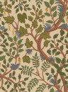 Josephine Munsey Tapete Brushwood - Green and Red