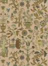 Josephine Munsey Tapete Fable Garden - Plaster Pink