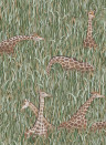 Josephine Munsey Tapete Giraffes - Green