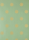 Farrow & Ball Wallpaper Brockhampton Star Suffield Green/ Gold