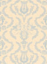 Majvillan Wallpaper Flame of Love - Heavenly Blue