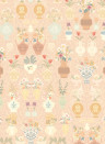 Majvillan Wallpaper Summer Spritz - Golden Rose