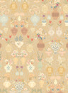 Majvillan Wallpaper Summer Spritz - Lion Yellow