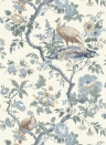 GP & J Baker Tapete Broughton Rose - Blue