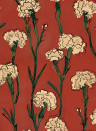Tres Tintas Carta da parati Clavelitos - Red