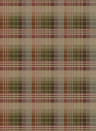 Mulberry Home Tapete Mulberry Ancient Tartan - Red/ Plum