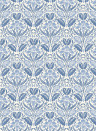 GP & J Baker Tapete Iris Meadow - Blue
