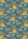 GP & J Baker Tapete Tulip & Jasmine - Teal