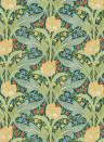 GP & J Baker Tapete Tulip & Jasmine - Emerald