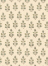GP & J Baker Wallpaper Poppy Sprig - Aqua