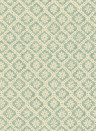 GP & J Baker Wallpaper Indus Flower - Aqua