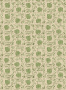 GP & J Baker Carta da parati Seed Pod - Green