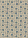 GP & J Baker Carta da parati Seed Pod - Blue