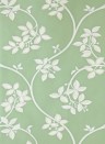 Farrow & Ball Wallpaper Ringwold Green/ Pointing/ New White