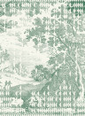 Tres Tintas Carta da parati panoramica Patch Landscape - Green