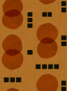 Tres Tintas Carta da parati Rebel Dots - Orange