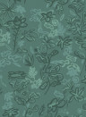 Tres Tintas Tapete Crazy Flowers - Turquoise